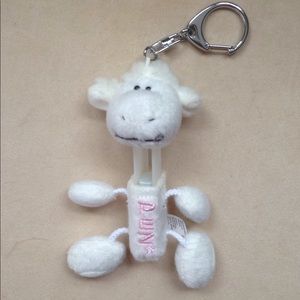 Pez Plush Lamb Keychain